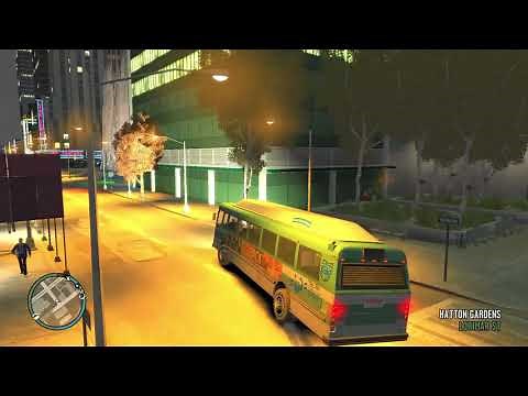 GTA 4 Bus driving