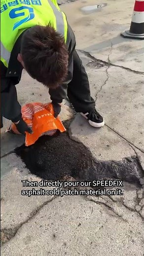How to quickly repair potholes on cement concrete pavements?#potholerepair #concrete pavement repair