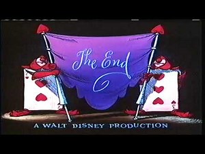Closing To Alice In Wonderland 1992 VHS