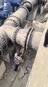 HDPE pipe installation 1200mm for waste water. | HDPE