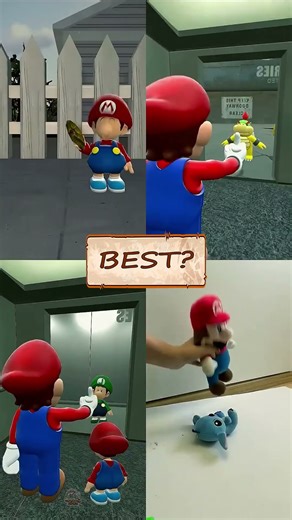 Hello from Bowser #mario #memes #funnyvideo #supermario #sfm #bowser #trend