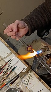 Love this part, especially since it means I get to see the design. The whole time I'm building the pendant backwards! #backwards #jewelryprocess #artoftheday🎨 #handmadejewelry #bubbles #intotheweekend #blowingglass #cleanup #processreel #fridayart #glassartistsofinstagram #finishing | Blake Mazzei
