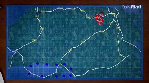 地雷で足止めされて各個撃破か…銀英伝で見た(ﾟ∀ﾟ)