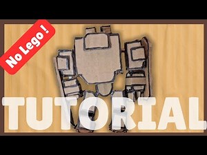Lofty Mech Full Tutorial. No Lego Required. Dino Artz. ‪@Loft_Studios‬