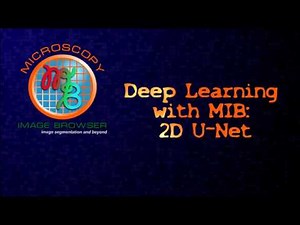 DeepMIB: How to train 2D U-Net for microscopy images