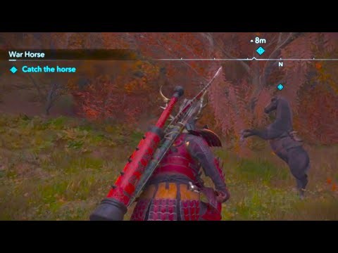 RIN ROMANCE - Catch the Horse - War Horse Quest - YASUKE - Assassins Creed Shadows 2025 Walkthrough