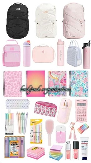 backpack organization ideas for school