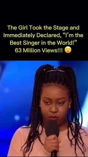 2.9K views | The Girl Took the Stage and Immediately Declared, “I’m the Best Singer in the World!” (63 Million Views!!!)  Watch the Video in the Comments Below  | Wilbur Andersen | Facebook