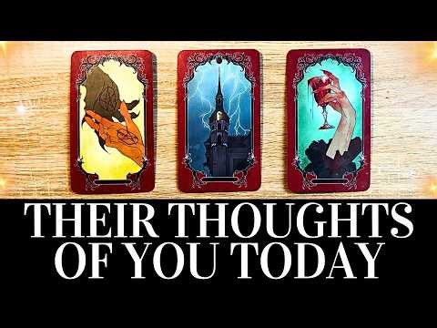 PICK A CARD 🥰🔮 Their THOUGHTS Of YOU Today 🔮🥰 What Is On Their Mind? ❤️ Love Tarot Reading Soulmate