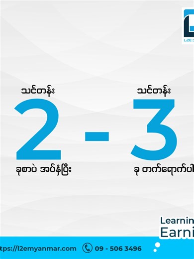 Computer Sale & Service Vocational Training အတွက် အခွင့်အရေး
