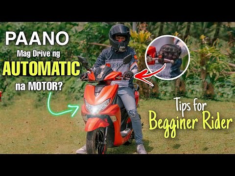 Paano mag DRIVE ng AUTOMATIC na MOTOR. How to drive automatic Motorcycle. Yamaha Mio Gravis 125.