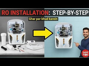 RO installation step by step #ROInstallation #ReverseOsmosis #WaterFilterInstallation #yuotube