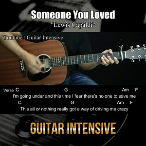 Someone You Loved - Lewis Capaldi - Easy guitar Chords Tutorials Martin Guitar | Guitar Intensive