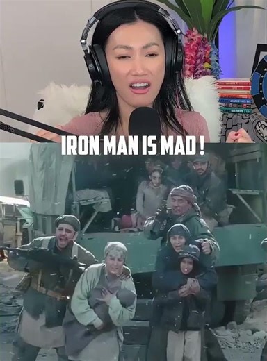 Iron Man Movie Scene - His 1st Big Action Reaction