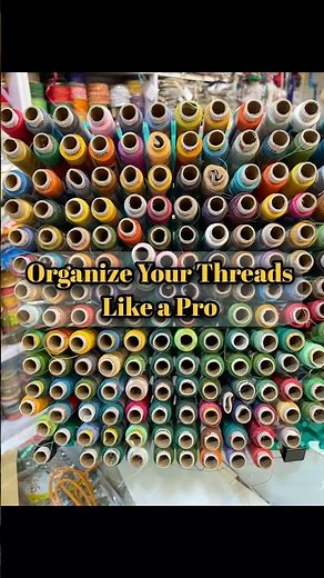 Thread Stand for Sewing Machine: STOP TANGLES! (Tailor Organization Hack)
