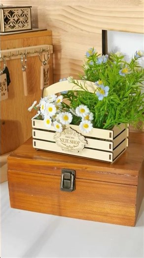 Laser Cutting a Wooden Basket with NEJE Laser Cutting Machine