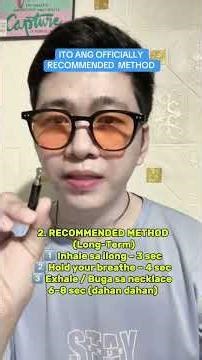 Breathing Necklace proper use guide Transition method vs Recommended breathing method