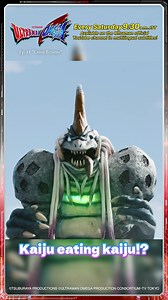 Hungry Ultraman, hungry kaiju, we've got everything😅 #UltramanOmega | Tsuburaya Productions - Ultraman Global