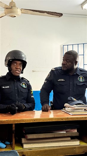Jamaica Constabulary Force on Instagram: "Happening Now: Commissioner of Police Dr. Kevin Blake is at the Yallahs Police Station in St. Thomas as part of his ongoing islandwide tour to assess operations, engage personnel, and strengthen frontline policing. #AForce4Good"