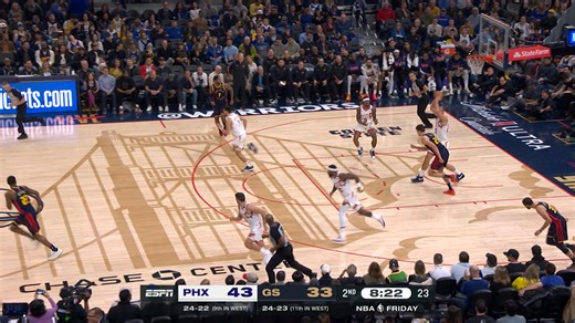 Devin Booker kicks it out mid-air to Grayson Allen for three! 👌👀 📲 Access LIVE games and exclusive content with NBA League Pass 👉 on.nba.com/3Fl8aNB #NBAPhilippines #NBAHighlights | NBA Philippines