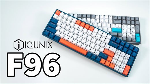 My favorite keyboard ever! - iQunix F96 mechanical keyboard