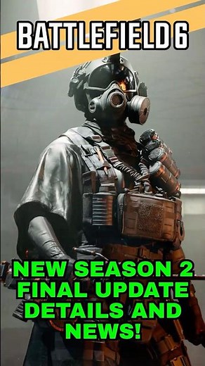 BATTLEFIELD 6 SEASON 2 LAST UPDATE DETAILS! #gaming #battlefield6 #battlefield #bf6