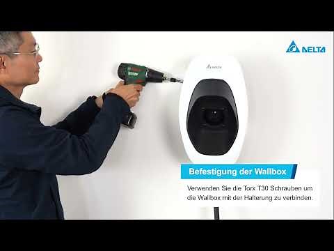 Delta AC MAX Wallbox Elektro-Ladegerät Installationsanleitung