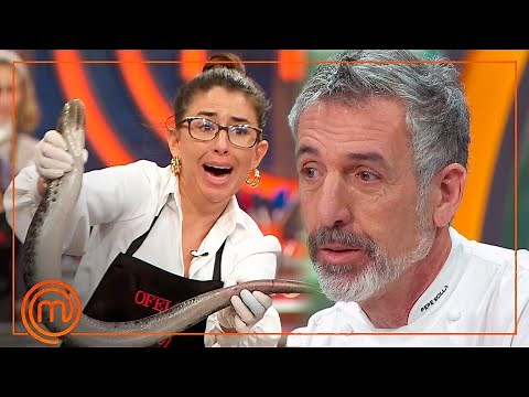 ¡Así se limpia una lamprea! Pepe Solla enseña a los aspirantes cómo hacerlo | MasterChef 9