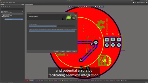1K views · 14 reactions | With Altium Designer 24.6 you can import KiCad designs from versions 7 and 8, ensuring a smooth transition and reducing manual tasks.⁠ Learn more: https://bit.ly/3VNTWMV #altiumdesigner #kicad #electronicdesign | Altium | Facebook