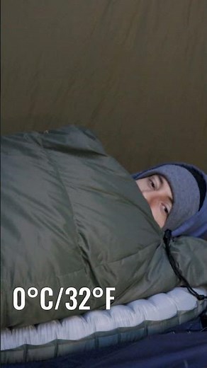 using two sleeping bags for winter camping