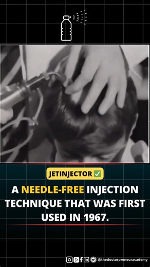 6.2K views · 20 reactions | ✨ In 1967, a needle-free injection...