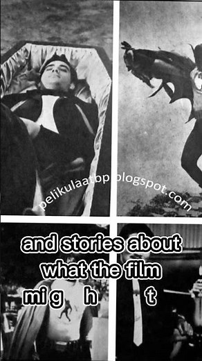 The Lost Batman Fights Dracula Movie! 🕵️‍♂️✨#film #lostmedia #history #movie #mystery #filipinomovie
