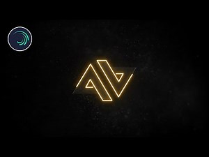 Stroke Reveal Logo Animation in Alight Motion