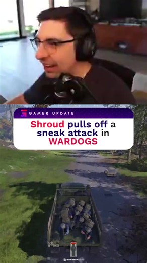 Shroud with the biggest SNEAK ATTACK in WARDOGS #shroud #wardogs #gaming