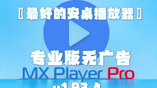 〖最好的安桌播放器〗MX Player Pro-v1.93.4 最终版
