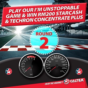 [CONTEST – ROUND 2] Our 2nd round of Caltex I’m Unstoppable Game starts today! Ready for the challenge? ​ HOW TO ENTER:​ 1️⃣ Launch the game here: bit.ly/CaltexUnstoppableARGame​ 2️⃣ Blink once to start the game and travel as far as you can.​ 3️⃣ Don’t blink so that you can keep going! Blink once and the game ends.​ 4️⃣ Submit a screenshot of your best distance traveled and tell us how Caltex with Techron® gives you unbeatable mileage in the comment section below and hashtag #CaltexUnstoppableJo