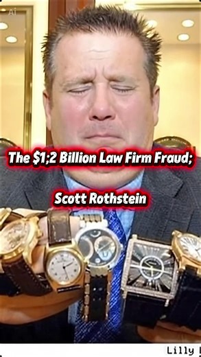 The $1.2 Billion Law Firm Fraud. Scott Rothstein #ScottRothstein #PonziScheme #LegalScandal #FinancialFraud #FallenBillionaires