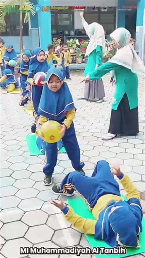 Pembelajaran PJOK Kelas 1 MI Muhammadiyah Al Tanbih dengan materi "Sikap Tubuh"