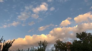 Gorgeous clouds tonight! Here’s a little time lapse | Meteorologist Caroline Brown