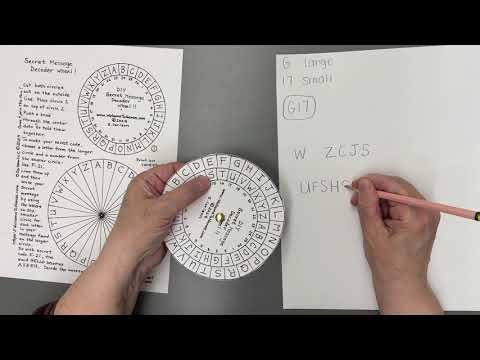 How to use the secret decoder wheel