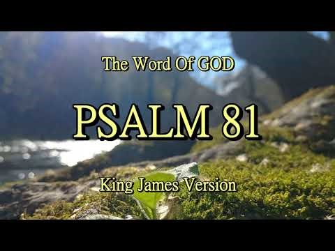 PSALM 81 - King James Version (Audio) - The Word Of GOD