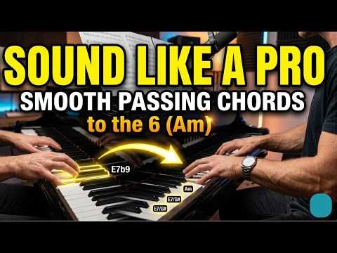 How to Sound Like a PRO: Smooth Passing Chords to the 6 (C Major)