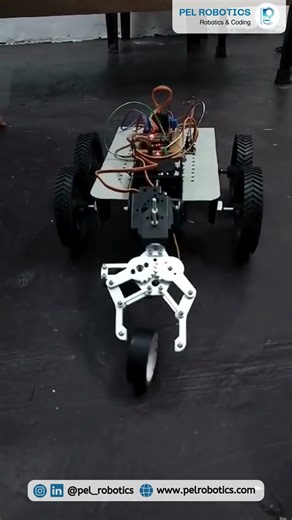 Mobility meets manipulation #arduino #automotiveengineering #robotics