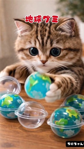 POP! 🌎💥 Eating Earth Gummy (Planet Gummy) ASMR