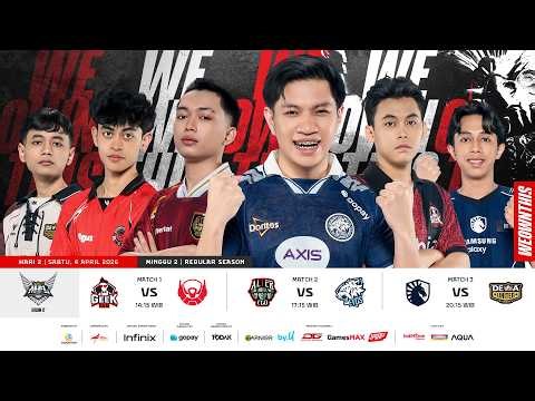 🔴 LIVE | MPL ID S17 | Regular Season Hari 2 Minggu 2 | Bahasa Indonesia