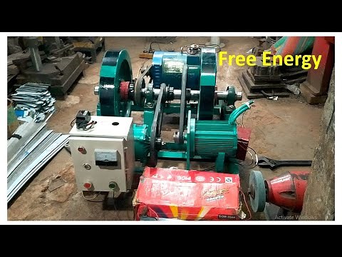 3KW Free Energy Generator/Flywheel Free Energy/Diy Inventor