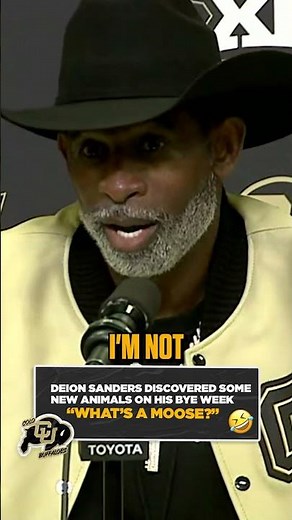 Safe to say Deion is still exploring Colorado 😅 #CFB #COLORADO
