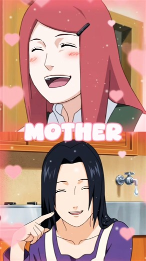Kushina and Mikoto : Ultimate Anime Mothers ✨#narutoshippuden #shorts #viral