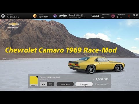 Chevrolet Camaro 1969 Race-Mod | Gran Turismo 7 PS5 Pro