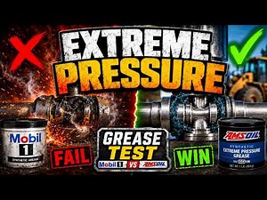 GREASE WAR: We Tested AMSOIL vs Other Greases Under Extreme Load & Here’s What Happened